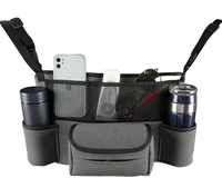 Organizator Auto Multifunctional cu Suporturi pentru Pahare - 1