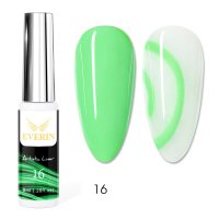 Artistic Liner Gel EVERIN 8ml – 16 | Gel liner verde lime pentru nail art vibrant și contururi precise - 1
