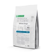 NATURES PROTECTION Superior Care White Dogs - Hrană Uscată Fără Cereale pentru Câini Junior & Adult, 10kg - 1