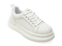 Pantofi sport albi GRYXX model 3753 din piele naturala - 1