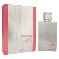 Apa de parfum Oud Amber Pink de la Manasik pentru femei, 100 ml - 1