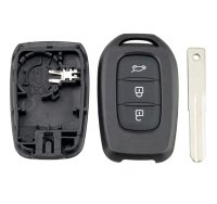 Carcasa cheie auto Techstar cu 3 butoane pentru Dacia Logan, Sandero, Duster, Dokker – compatibil 2016+ - 3