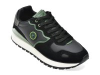Pantofi sport barbati GRYXX 384, negri, din piele naturala - 1