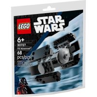 LEGO Star Wars TIE Advanced 30727, set de constructie cu 68 de piese - 1