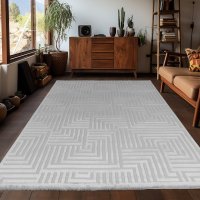 Covor Sahara V4 Argintiu 120 x 170cm - 1