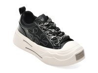 Pantofi sport negri GRYXX 5181 din piele ecologica pentru femei - 1