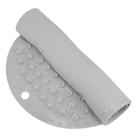 Covoras de baie antiderapant Tuban Alb 70x35 cm - 1