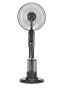 Ventilator cu umidificator 75W cu 3 viteze diametru 43 cm rezervor apa 3.2 litri oscilatie timer ultrasunete - 1