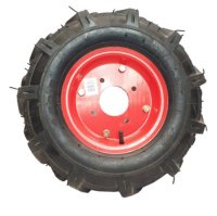 Roata MX283 pentru Motocultor 400-8 cu Flansa Rosie - 1