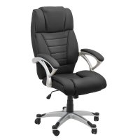 Scaun de birou OFF 223 in nuanta neagra - 1