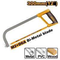 Fierastrau Metal 30cm cu Maner Cauciucat INGCO HHFS3068 - 1