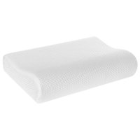 Perna ortopedica profilata Rebel Active RBA-6001, cu spuma cu memorie si gel, 60 x 40 x 12 cm - 1