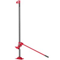 HOMCOM Cric Farm Jack Off-Road ATV 4x4, Capacitate 3000 kg, Inaltime Ridicare 11-135 cm, Culoare Rosie | Aosom Romania - 1