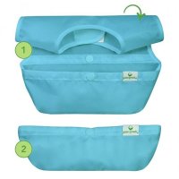 Set 3 bavetele Easy Wear Snapn Go Green Sprouts Bee - 3