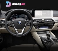 Folie protectie display si ceasuri de bord Duragon pentru BMW Seria 5 2023+, silicon mat, anti-amprenta, Kit instalare inclus - 5