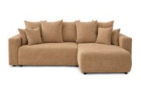 Colțar Extensibil LIVIGNO, cu ladă de depozitare, șezlong interschimbabil, 271x153x95 cm, Caramel - Outlet - 1