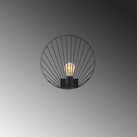 Aplica Byisoo Negru 30x12x30 cm - 5