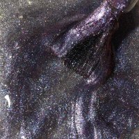 Ojă Semipermanentă Kievskaya Glitz Cat Eye 05 – Violet Metalic cu Reflexii Argintii, 15ml - 1