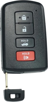 Carcasa Cheie Auto Techstar cu 4 butoane, Compatibila Toyota Camry, Corolla, RAV4, Highlander, Avalon – FCC HYQ14FBA - 1