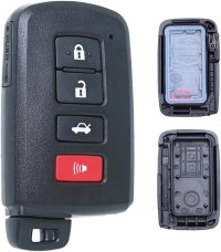 Carcasa Cheie Auto Techstar cu 4 butoane, Compatibila Toyota Camry, Corolla, RAV4, Highlander, Avalon – FCC HYQ14FBA - 5