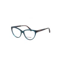 Ochelari de vedere pentru dama Polarizen WD1397 C2 - Rama albastra ovală din plastic - 1