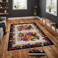 Covor Otto pentru living, model Flower, dimensiune 140 x 220 cm - 1