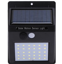UB BRIGHT 30 LED, lampa solara cu senzor de miscare, 120 lm, IP65 - 1