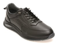 Pantofi sport BERLANTY BRT705 negri din piele naturala pentru barbati - 1