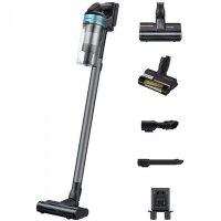 Aspirator vertical Samsung Jet 75E Pet VS20B75AGR1, 550 W, Afisaj LED, 0.8 l, Autonomie 60 minute (Negru/Verde) - 1