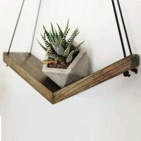 Raft de perete lemn,seria wood Homs 30 x 9 cm,700006 - 1