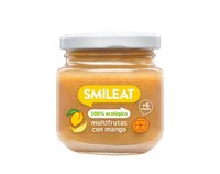 Piure Bio de Fructe Smileat pentru Bebei +6 Luni, 130g - 1