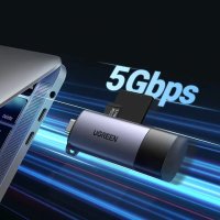 Cititor de carduri UGREEN CM185 USB-C/USB-A Card Reader - 7