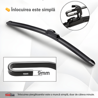 Set stergatoare fata Volkswagen Passat 1996-2000 (B5,3B2) SEDAN Flat - 2
