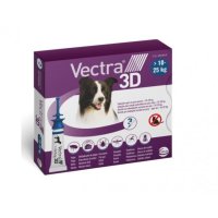 Vectra 3D, spot-on, solutie antiparazitara, caini Vectra 3D, spot-on, soluție antiparazitară, câini 10-25 kg, 3 pipete - 2