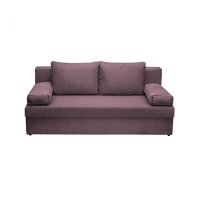 Canapea ANA extensibila, 3 locuri, cu lada depozitare, mov, 185x82x80 cm - 1