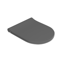 Capac WC soft-close Celesta Ava/Brillo, duroplast, antracit - 1