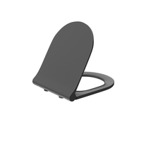 Capac WC soft-close Celesta Ava/Brillo, duroplast, antracit - 2