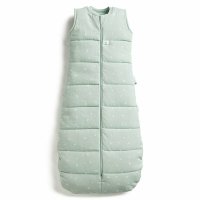 Sac de dormit ErgoPouch Jersey pentru bebelusi 3-12 luni, 6-10 kg, TOG 2.5, Bumbac organic, Fermoar bidirectional, Verde - 1
