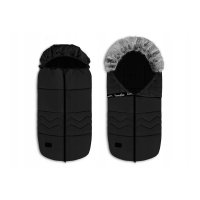 Sac de iarna Lionelo pentru carucior Frode 90x45 cm impermeabil universal negru - 1