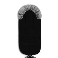 Sac de iarna Lionelo pentru carucior Frode 90x45 cm impermeabil universal negru - 6