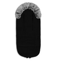 Sac de iarna Lionelo pentru carucior Frode 90x45 cm impermeabil universal negru - 7