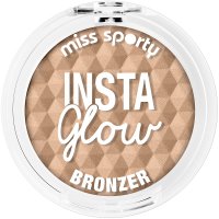 Bronzer Miss Sporty Insta Glow 001 Sunkissed Blonde, 5g pentru un ten stralucitor - 1