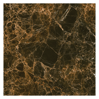Gresie de interior Embrador Brown, 61 x 61 cm, lucioasa, aspect marmura - 1