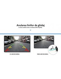 Camera de marsarier HD cu tehnologie Starlight Night Vision pentru Audi A3, A4, A6, A8, Q7 - 9
