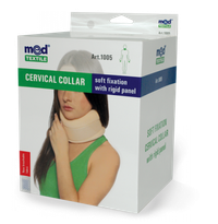 Guler cervical MedTextile Nr. 3 cu fixare usoara si tija de sustinere, 1 bucata - 1