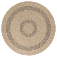 Covor Comilla Negru V1 160x160 cm - 1