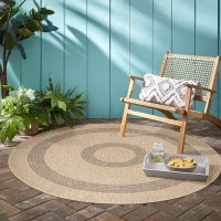 Covor Comilla Negru V1 160x160 cm - 2