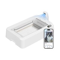 Litiera Automata PETKIT T7 Purobot Crystal Duo cu Camera si Recunoastere Fata pentru Pisici - 1