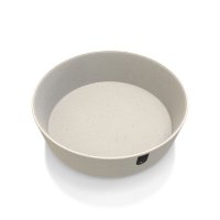 Bol pentru caini biocompozit din fibre de bambus Doctor Totolici, culoare Offwhite, 1L/ M - 1