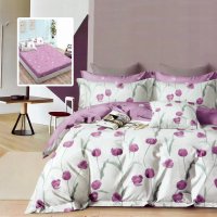 Lenjerie Finet 6 Piese cu Husa pentru Paturi 160x200 si 180x200 - hf6p274 - 1